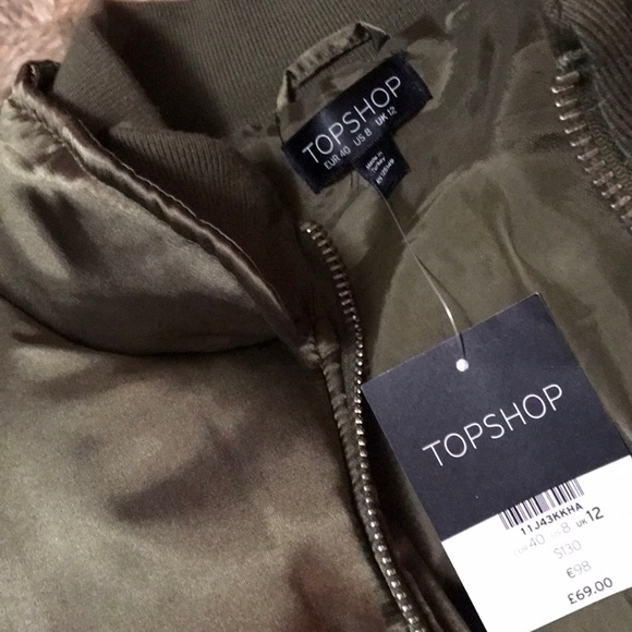 Silk Bomber Jacket - Picture 3 of 3